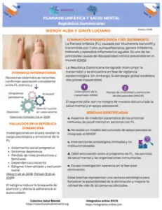 Filariasis Linfática y Salud Mental