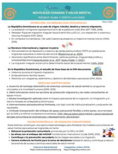 Migración y Salud Mental
